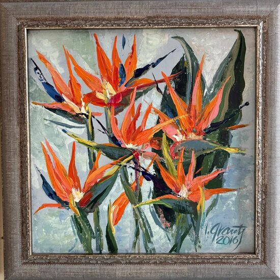 STRELITZIA 40X40